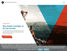 Tablet Screenshot of mutualidadabogacia.com